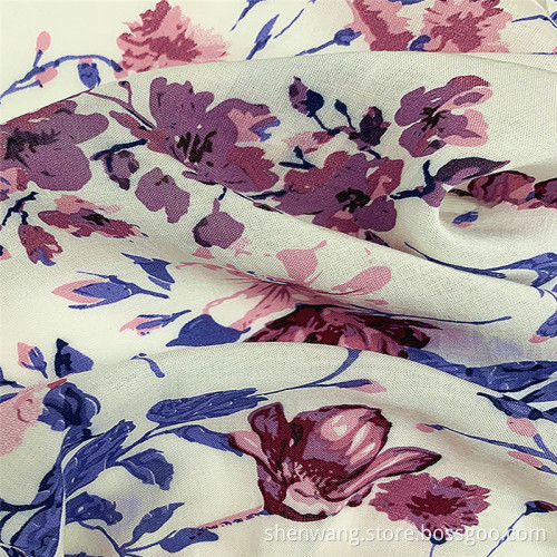 Low Price Breathable Textiles Material Rayon Dress Fabrics